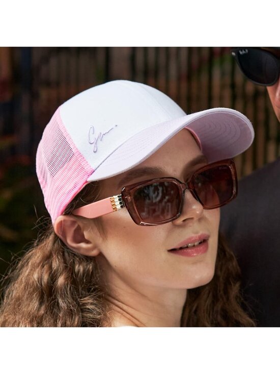 〽️Women Lilac Pink Snapback Baseball Cap Beach Trucker Accessories Hats main image 4